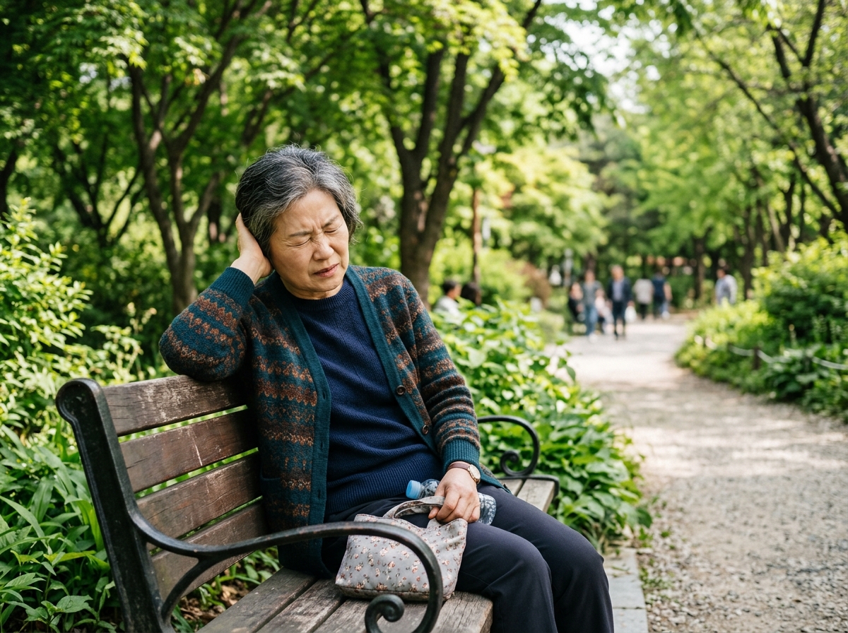 뒷머리 두통 원인 알고보니 목? 관자놀이까지 번지는 경추성 두통, 두통약 안듣는다면 확인하세요