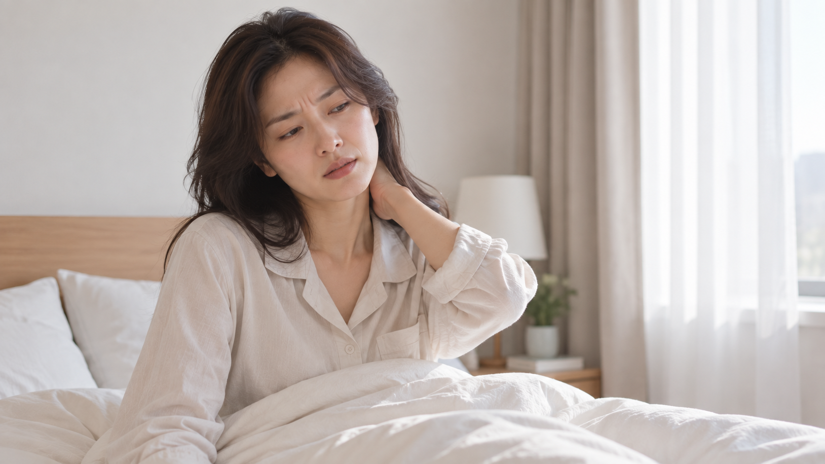 교통사고 후 목 뻣뻣함, 통증이 없어도 확인해야 하는 이유 — 편타성 손상부터 신경 포착까지